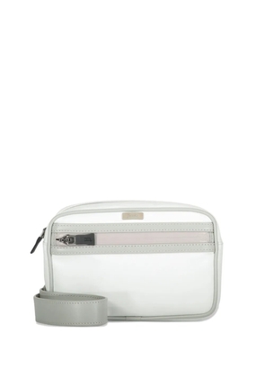 Herno logo-patch belt bag - White