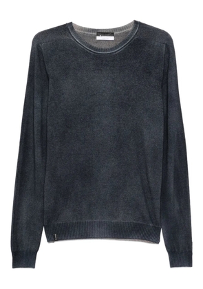 AROVESCIO crew-neck sweater - Blue
