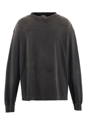 SAINT MXXXXXX long-sleeve T-shirt - Black