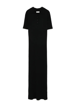 Le Kasha ribbed-knit maxi dress - Black