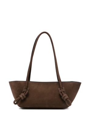 Hereu Fleca knot-handle shoulder bag - Brown