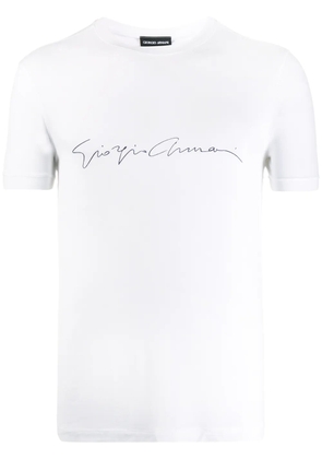 Giorgio Armani crew-neck T-shirt - White