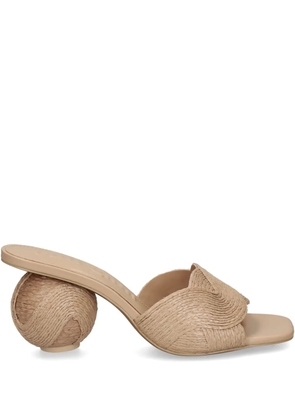 Cult Gaia Noor sandals - Neutrals