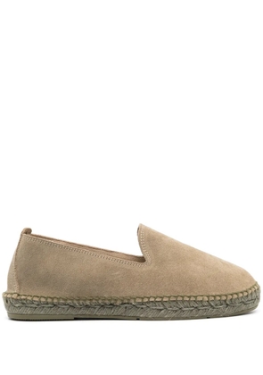 Manebi flat suede espadrilles - Green