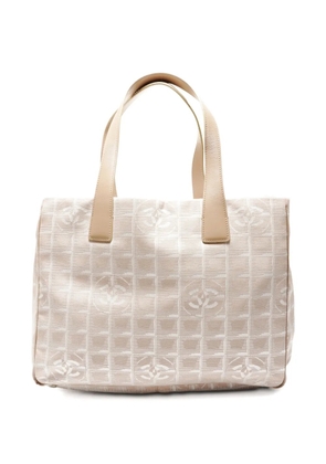 CHANEL Pre-Owned 2002-2003 New Travel Line tote bag - Neutrals