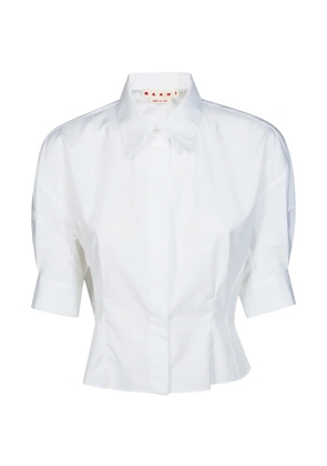 Marni cropped shirt - White