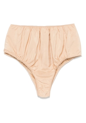Carven silk briefs - Neutrals
