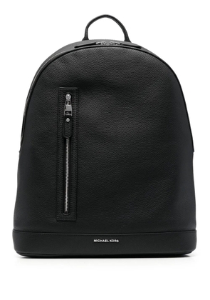 Michael Kors Hudson slim leather backpack - Black