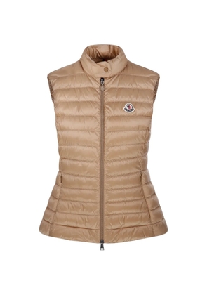 Moncler Igens zipped padded gilet - Brown