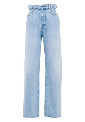 Miu Miu high-waisted straight-leg jeans - Blue