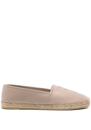 Saint Laurent Cassandre espadrilles - Neutrals