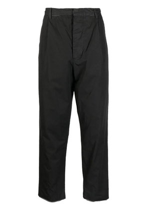 Nicolas Andreas Taralis cotton tapered trousers - Black