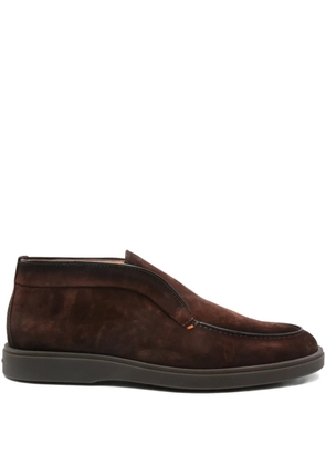 Santoni suede desert boots - Brown