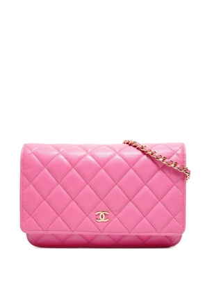 CHANEL Pre-Owned 2019 Wallet On Chain bag - Pink