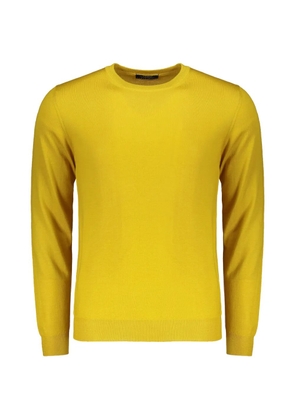 Fedeli long sleeves crewneck sweater - Yellow