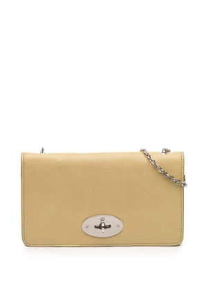 Mulberry Pre-Owned 2000-2015 Leather Bayswater Wallet on Chain crossbody bag - Yellow