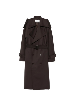The Frankie Shop Dursley tailored belted trench coat - Brown