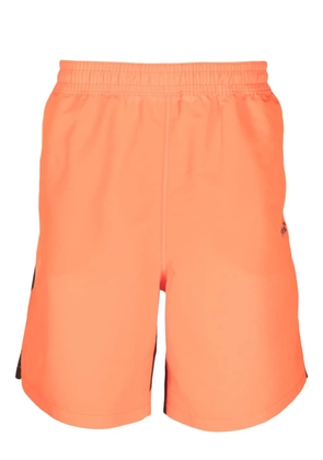 Off-White Diag Surfer striped swim shorts - Orange