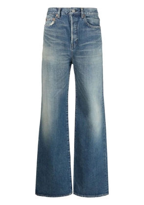 Saint Laurent high-waisted bootcut jeans - Blue