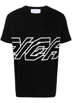 John Richmond logo-print cotton t-shirt - Black