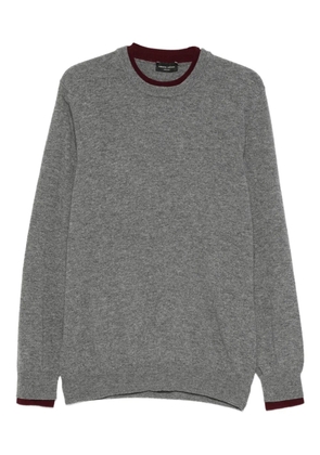 Roberto Collina ribbed-trim sweater - Grey