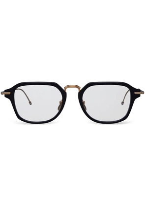 Thom Browne Eyewear rectangle-frame glasses - Blue