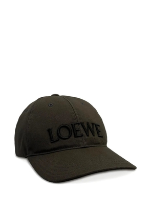 LOEWE x Louis Wain Futurist Cat logo cap - Brown