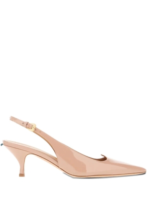 A.Bocca 55mm leather pumps - Neutrals