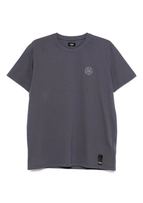 FENDI logo-detail crew-neck T-shirt - Blue