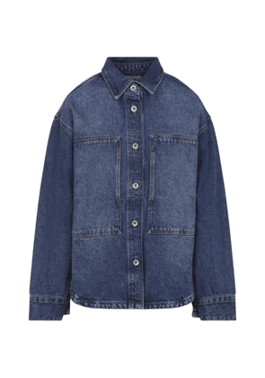 Studio Nicholson pocketed shirt denim jacket - Blue
