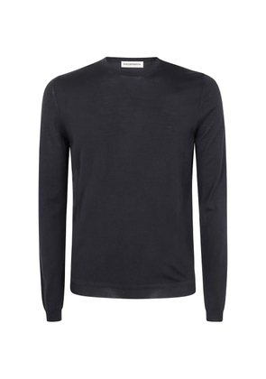 GOES BOTANICAL long-sleeve round-neck top - Black