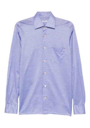 Kiton cotton shirt - Blue