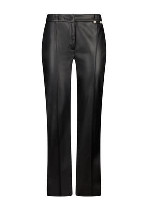 LIU JO faux leather trousers - Black