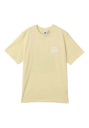 adidas cotton T-shirt - Yellow