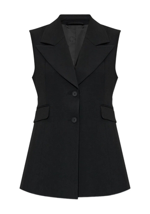 AllSaints Astra flap-pocket waistcoat - Black