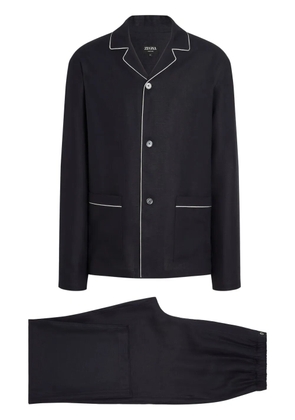 Zegna Oasi Lino pajamas - Blue
