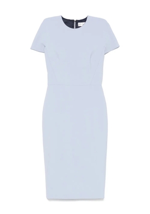 Victoria Beckham crew-neck midi dress - Blue