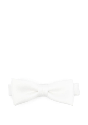 Junya Watanabe MAN satin bow tie - White