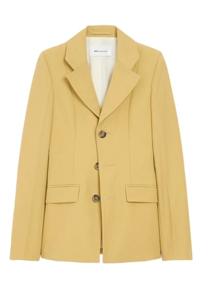 AMI Paris single-breasted blazer - Yellow