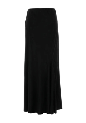 The Row high-waisted midi skirt - Black