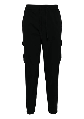 BOSS elasticated-waist track pants - Black