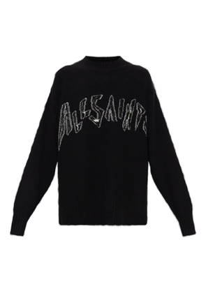 AllSaints Zinc logo sweater - Black