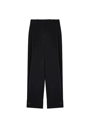 Giorgio Armani silk trousers - Black