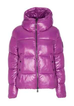 Save The Duck padded hooded jacket - Purple