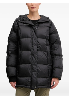 Mammut logo-print padded jacket - Black