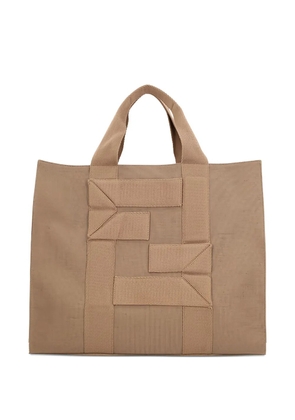 FENDI logo tote bag - Brown