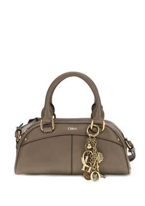 Chloé small Bowling leather tote bag - Neutrals