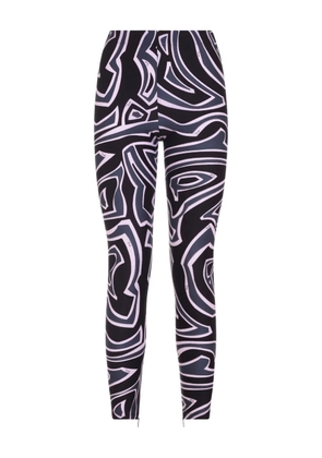 PUCCI Labirinto-print leggings - Black
