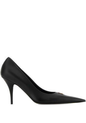 Balenciaga 90mm Avenue BB Editor leather pumps - Black