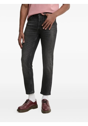 HUGO logo-patch jeans - Black